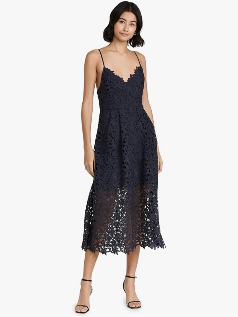 Astr the Label - Black Lace Mini Dress